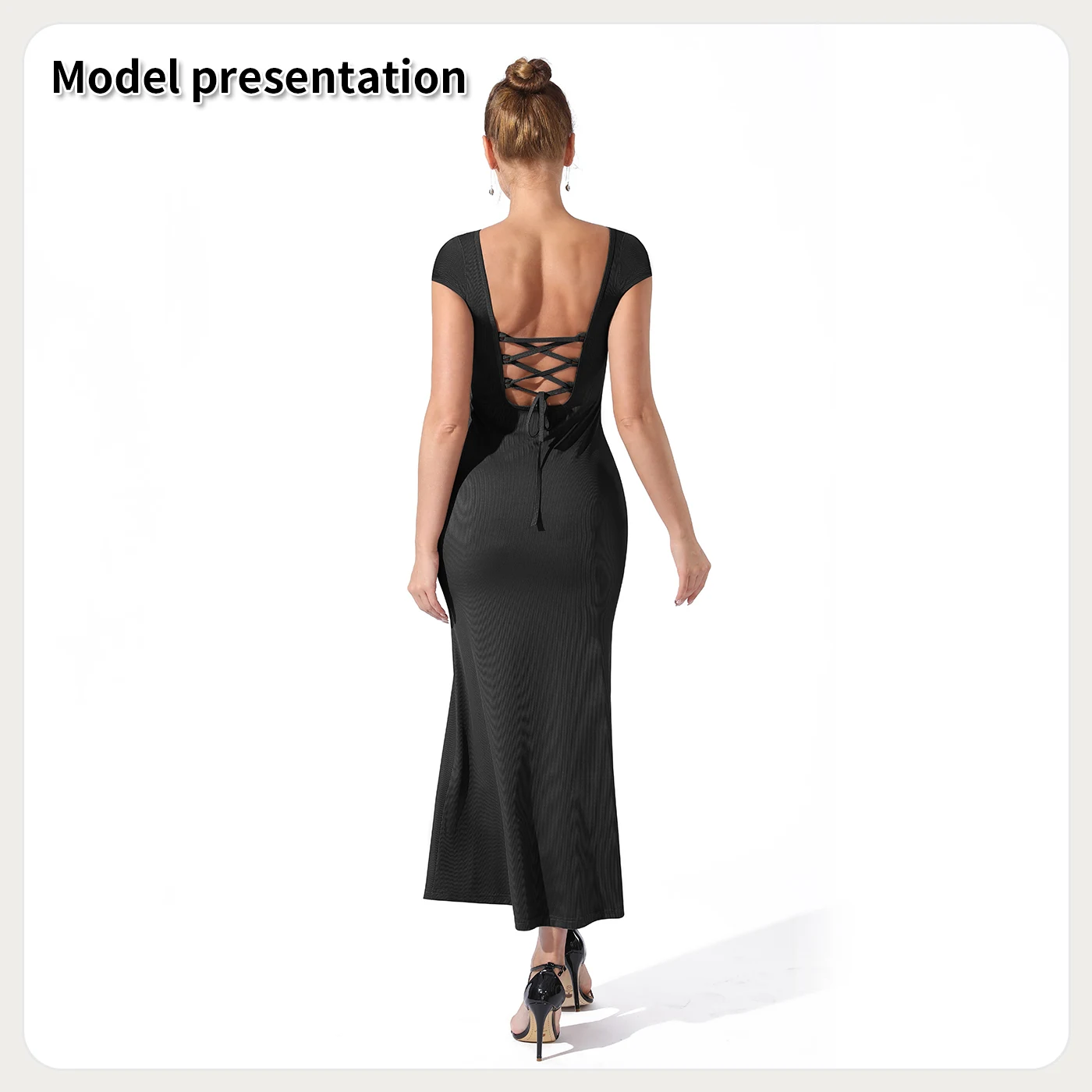 Vestido elegante para mujer ideal para ocasiones especiales, cómodo y con estilo. Perfecto para lucir radiante en cualquier evento. — foto 8