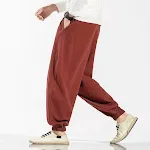 Linen Tang Suit Wide-leg Pants for ultimate comfort and style. Experience the breathability of linen and a relaxed fit f — photo 3