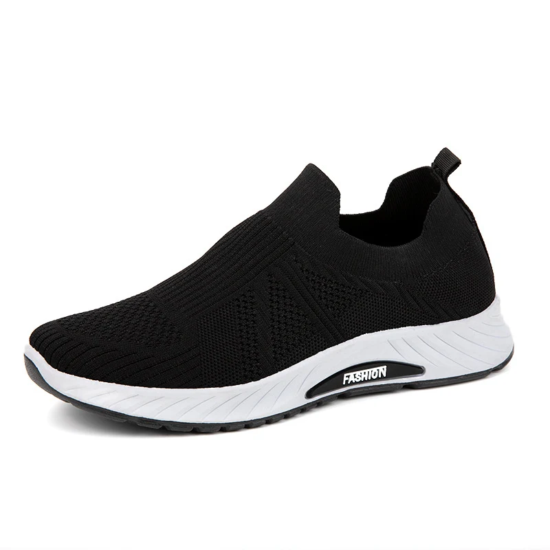 Title 7, Sneakers Mesh Fly Knit traspiranti con suola mo...