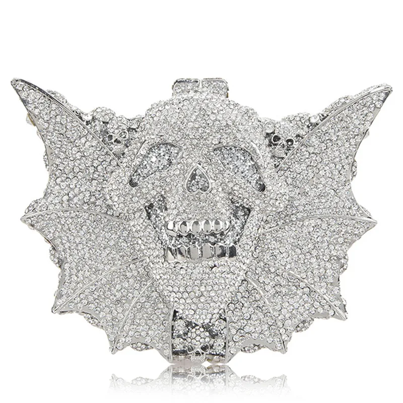 Title 3, Bolsa feminina de cristal de Halloween com cave...