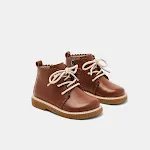 Botas Martin Infantis com Cadarço e Zíper Lateral Antiderrapante para Bebê Menina Outono/Inverno — foto 23