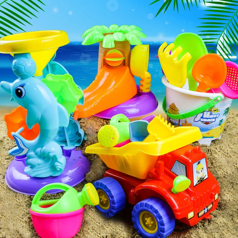 Title 8, Conjunto de brinquedos Casa de Praia Infantil. ...