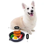 Sniffing Breakfast Pot Pet Vocal Toy, interactive fun for dogs and cats, stimulates foraging, provides mental enrichment — photo 3