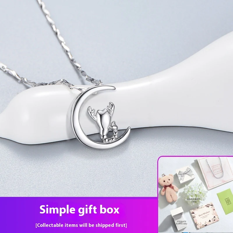 Colar feminino de prata esterlina com doze constelações Gracioso e fashion Joia com constelações para um visual único e especial — foto 2