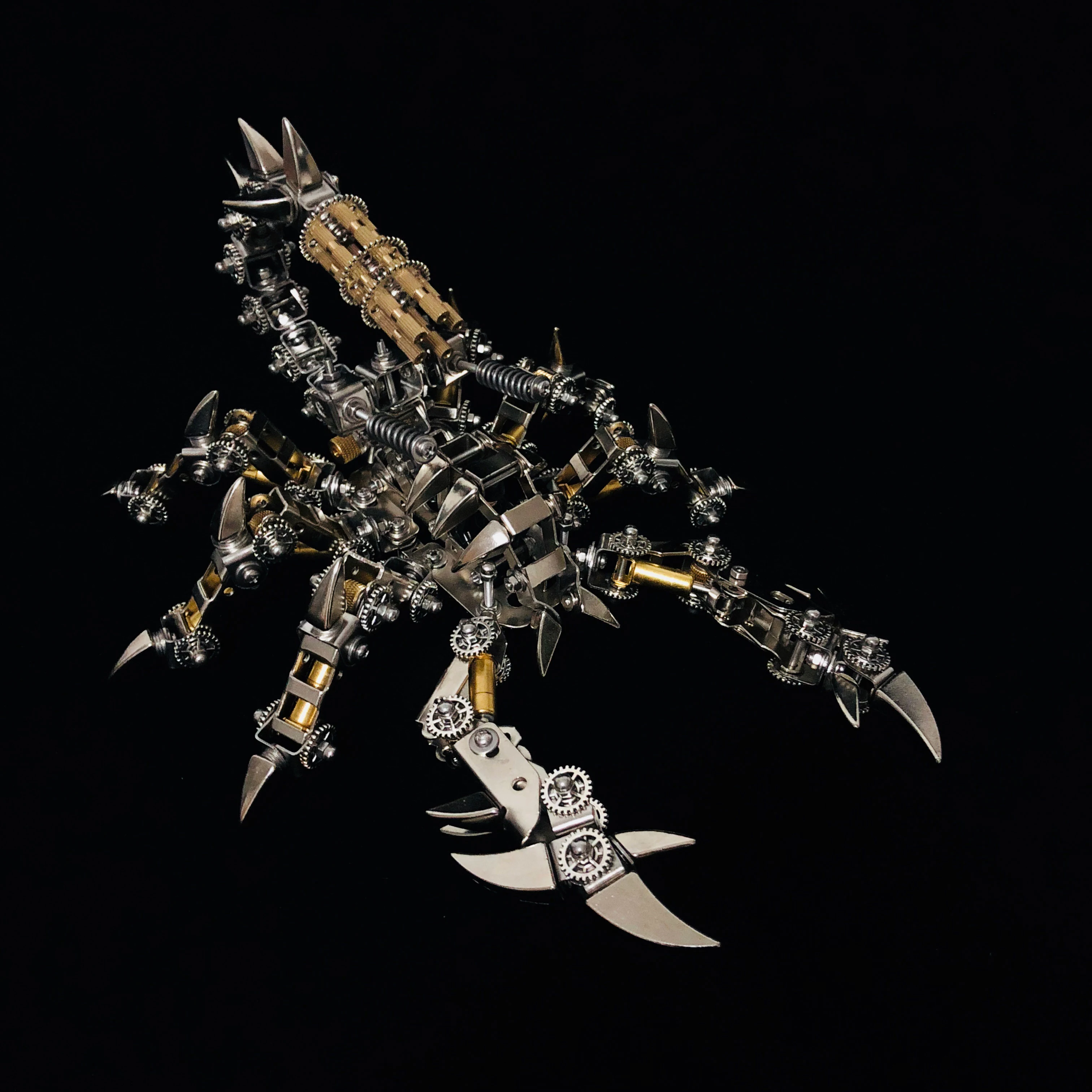 Title 2, Blocos de montar Metal Punk Mecha Gear. Constru...