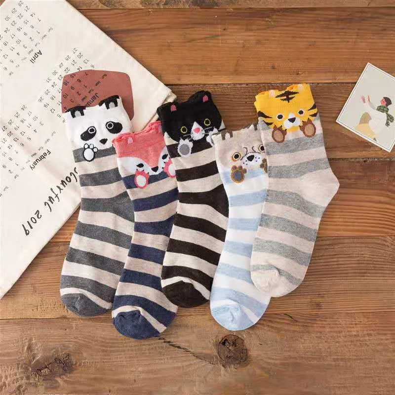 Title 25, Womens Cotton Mid-calf Length Socks
