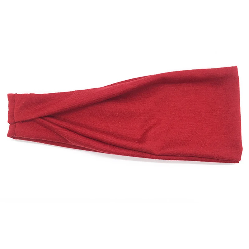 Title 3, Solid color outdoor fitness headband for sweat ...