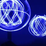 LED Light Balls Toy Luminous Rotating Floating Spiral Pill Electric Toy Adjustable Spiral Pill Generator for Fun and Pla — photo 10