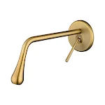 Banpu Black Basin Faucet Hot and Cold Copper In-Wall Style. Enhance your bathroom with this stylish and efficient fixtur — photo 2