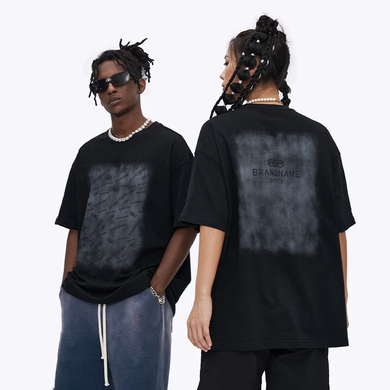 T-shirt Homme Ample Manches Courtes Col Rond Confortable et Aéré Idéal pour l'Été Style Décontracté et Polyvalent Parfait pour le Quotidien Respirant — photo 2