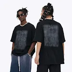 T-shirt Homme Ample Manches Courtes Col Rond Confortable et Aéré Idéal pour l'Été Style Décontracté et Polyvalent Parfait pour le Quotidien Respirant — photo 2