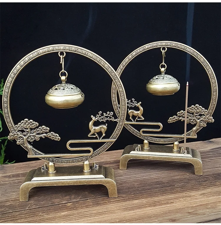 Title 8, Hanging Incense Burner And Joss Stick Ornaments...