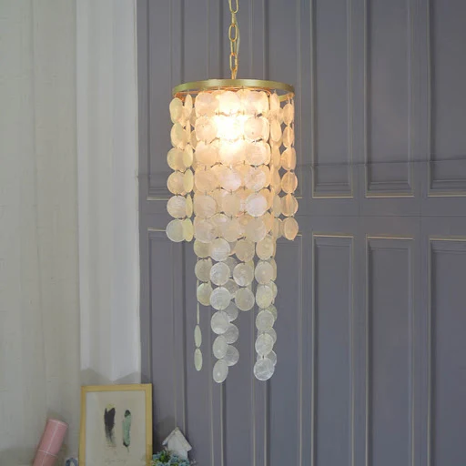 Title 13, Simple Bedroom Shell Chandelier, Eye Protection...