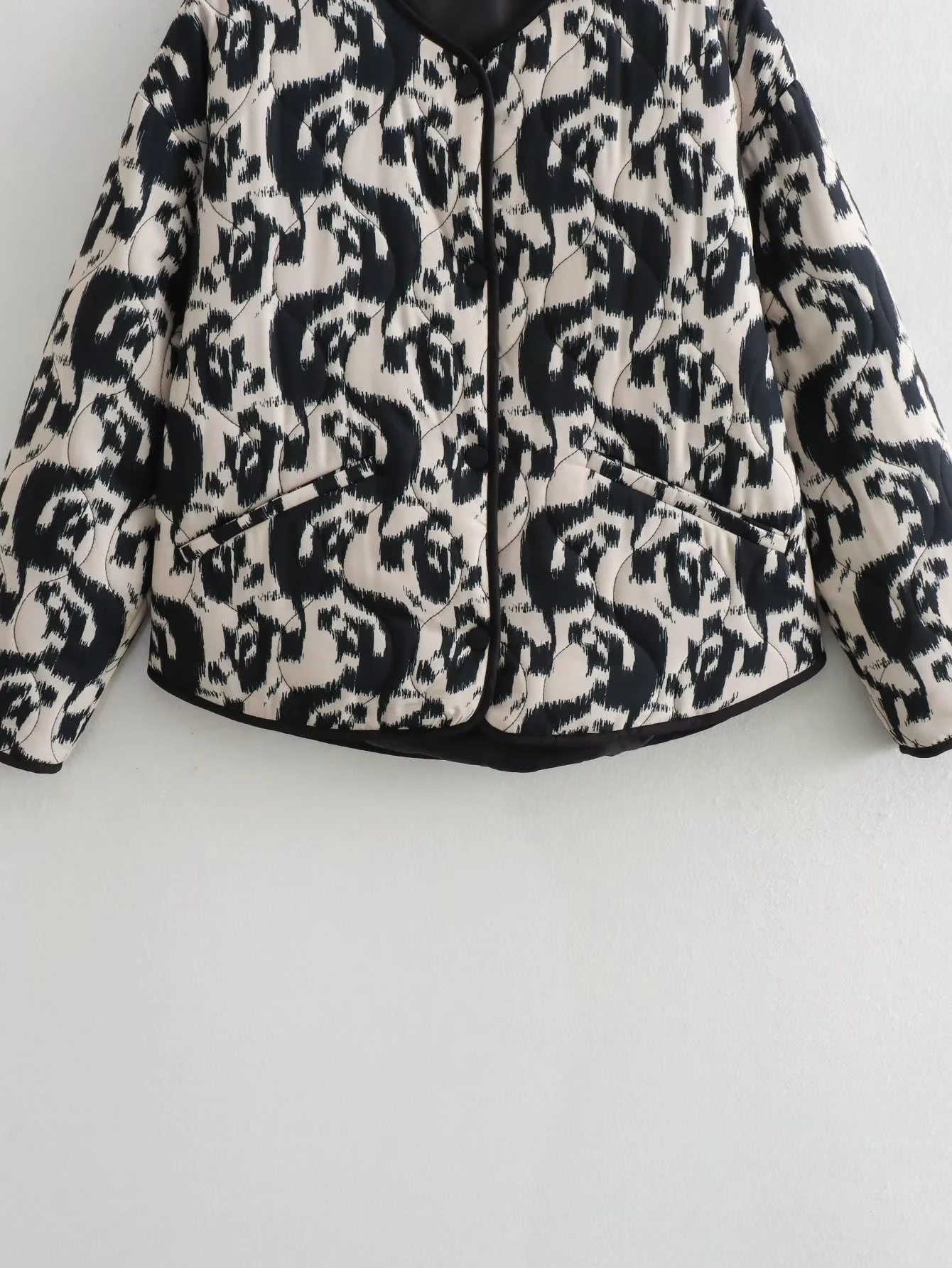 Title 10, Printed French Style Thread Cotton Coat Jacket,...