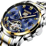 Relógio Mecânico Automático Tourbillon Vazado Luminoso à Prova D'água Masculino — foto 16