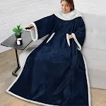 Navy Blue Composite Lambswool