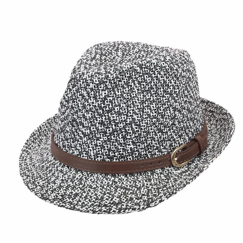 Title 1, Mens Summer Woven Straw Hat Outdoor Sun Protec...