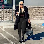 Conjunto Feminino Casual de Exercício Roupa de Treino Confortável e Moderna Perfeito para Academia ou Atividades Diárias — foto 3