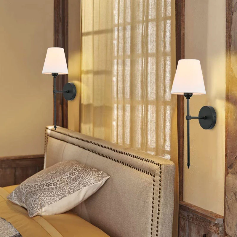 Title 5, American Wall Lamp Simple Modern for Bedroom Be...