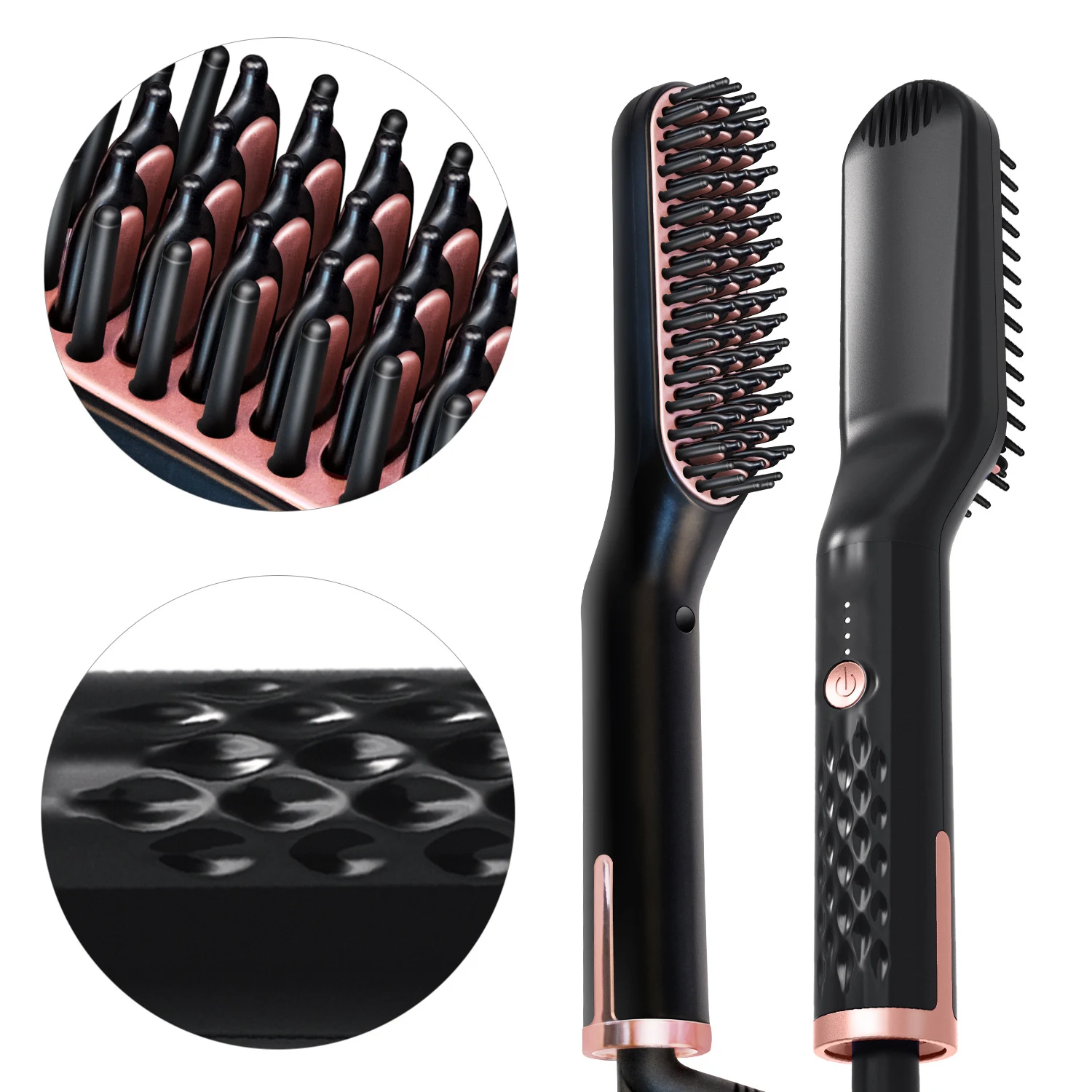 Title 20, Pente multifuncional para alisar cabelo masculi...