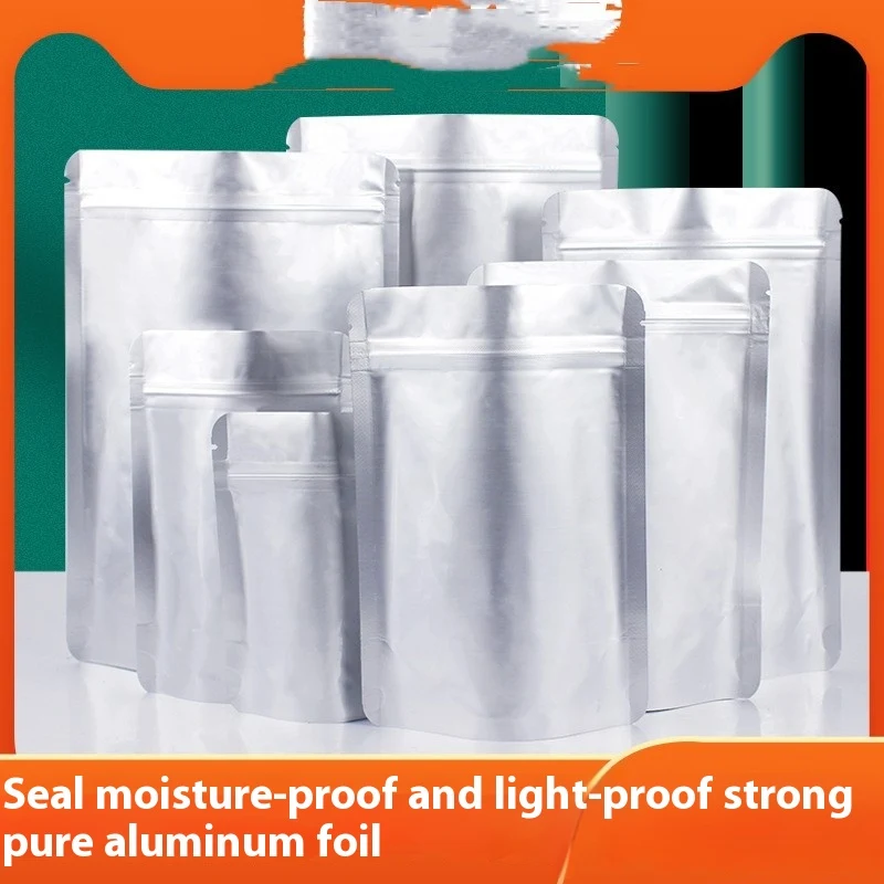 Title 2, Pure Aluminum Foil Bag Tea Self Sealing Keeps T...