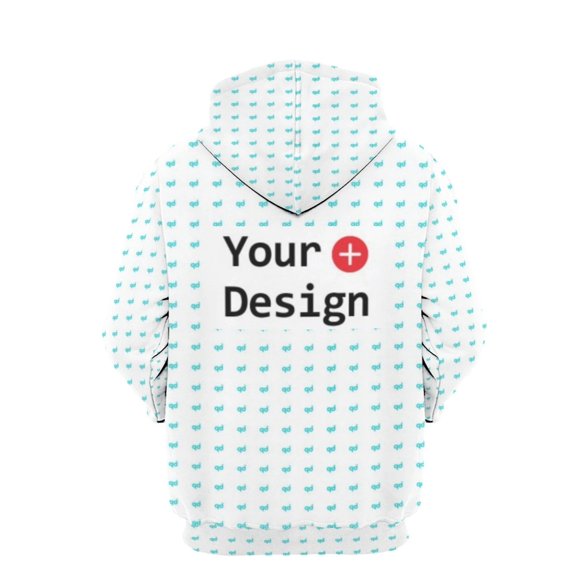 POD Customized Healthy Fabric Pullover Sweatshirt. Comfortable, breathable, and perfect for your active lifestyle or cas — photo 3