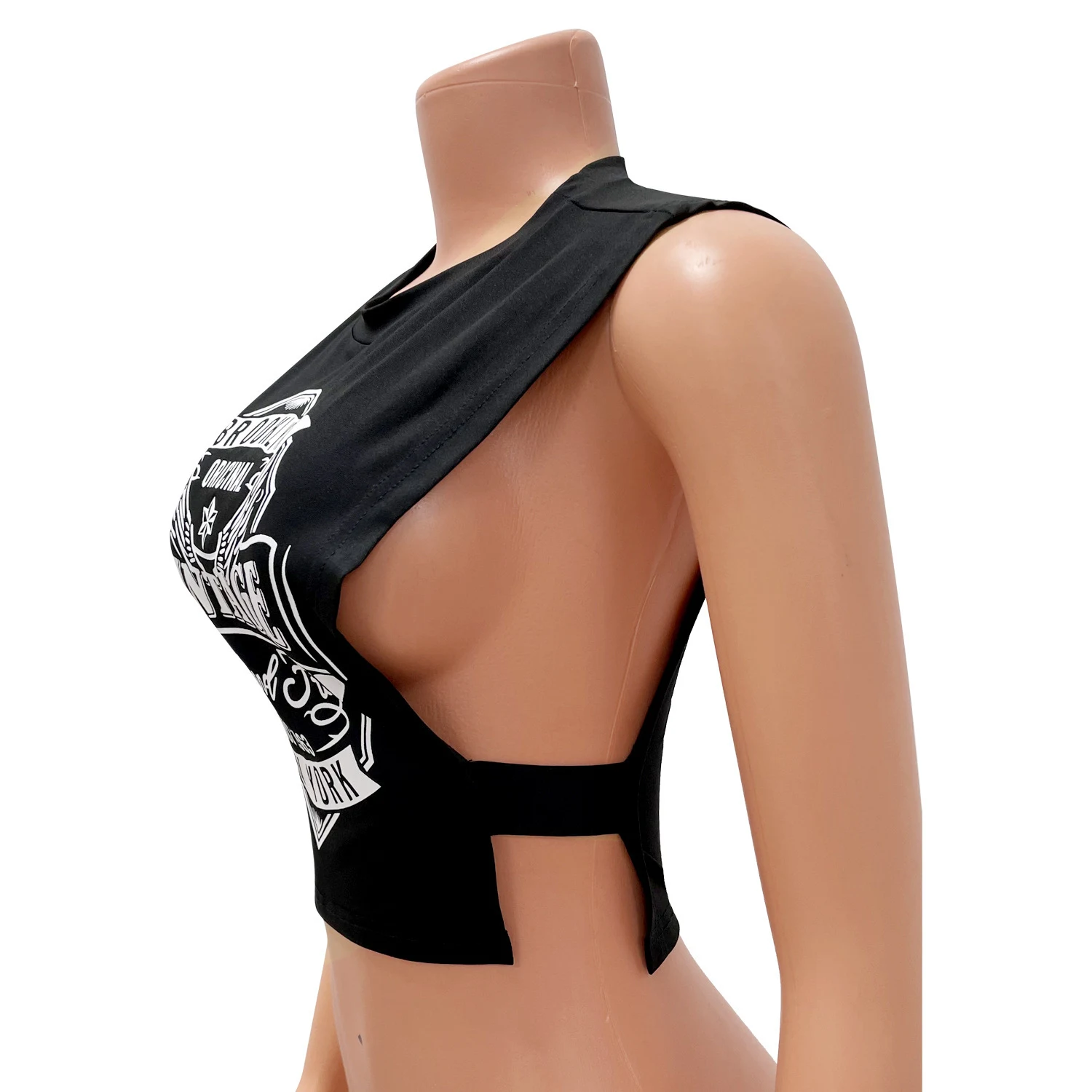 Title 3, Womens Loose Print Sleeveless Tank Top T-Shirt...