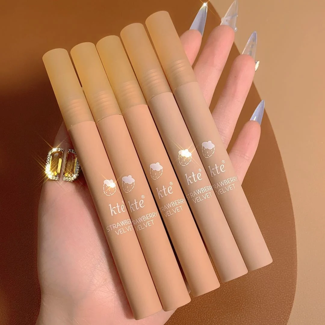 Lip Glaze Lip Mud transparent matte velvet lipstick student cheap net red same style for a perfect everyday matte lip. — photo 2