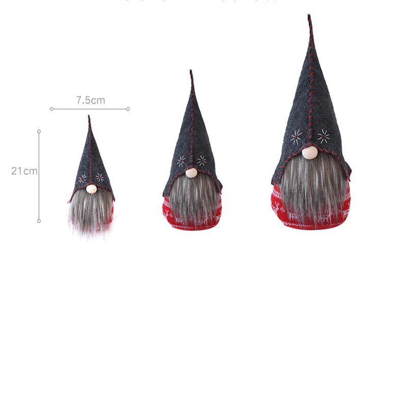 Title 2, Elderly Doll Elf Desktop Decoration Scene Layout