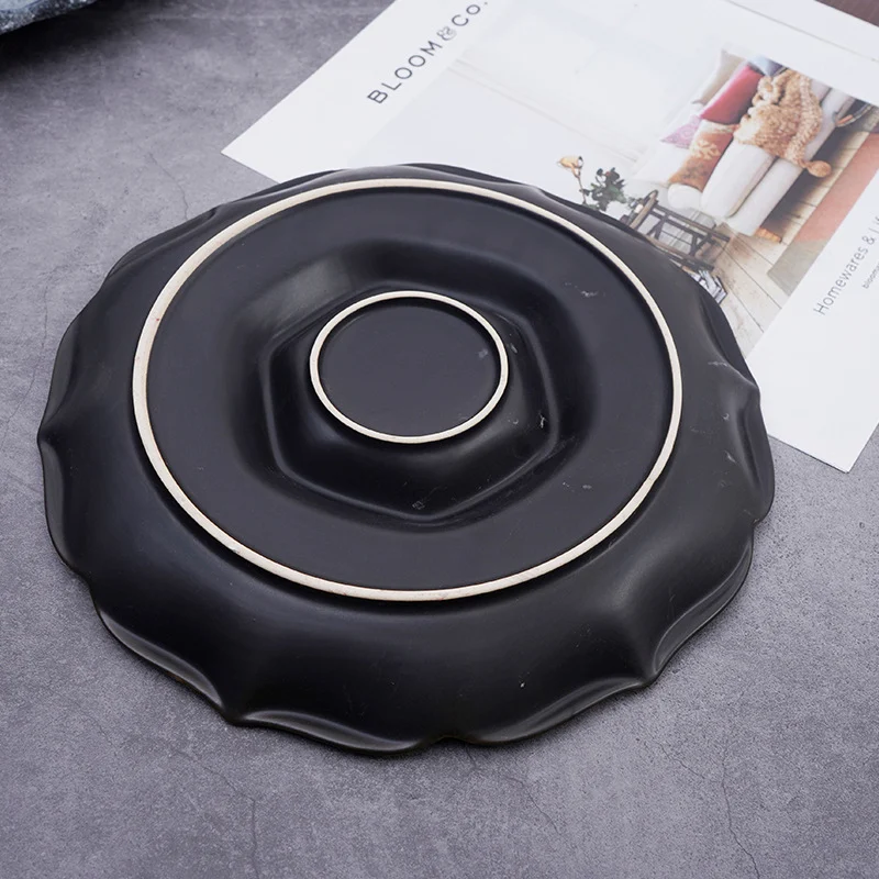 Title 4, Japanese-style Ceramic Compartment Tray for Fou...