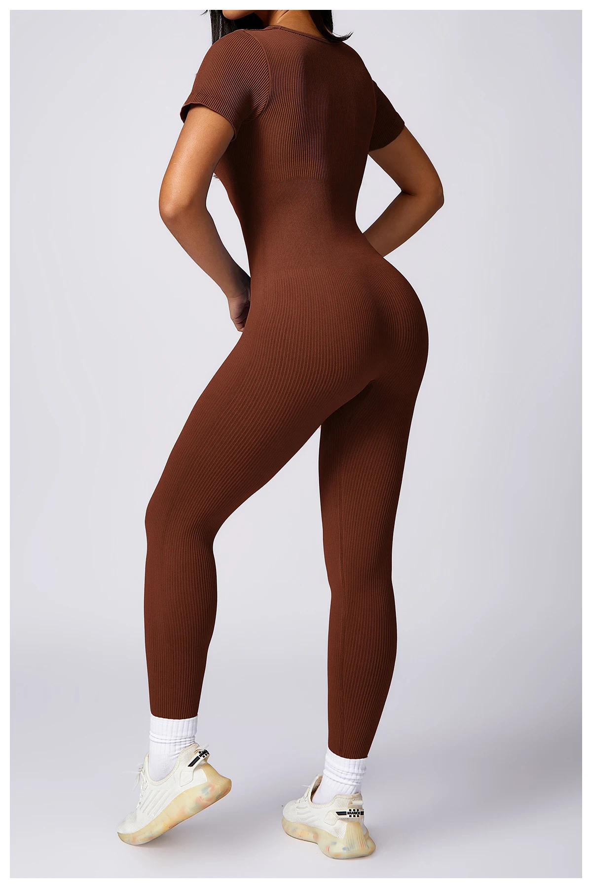 Title 7, Womens Tight Seamless Back One-piece High-stre...