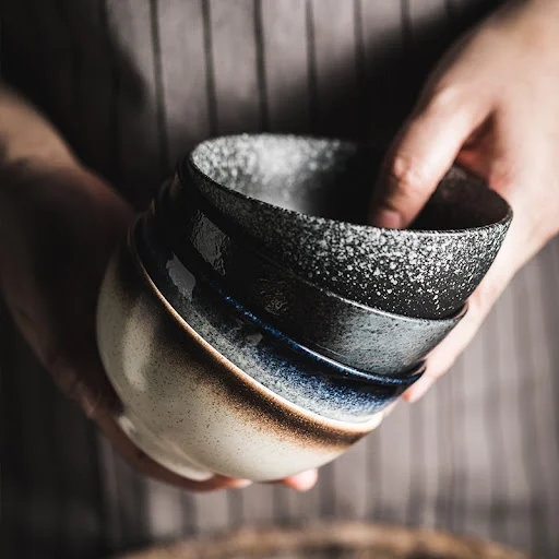 Title 4, Household Ceramic Rice Bowl for everyday use. S...