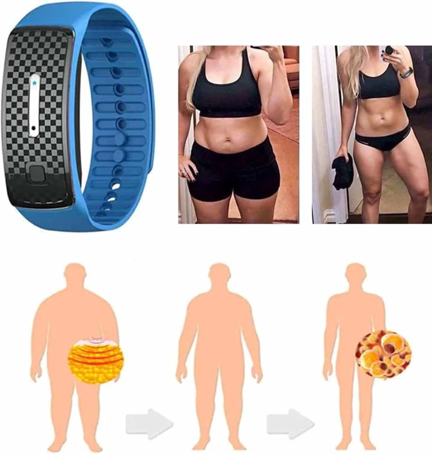 Title 1, Pulseira de Silicone Ultrassônica para Queima d...