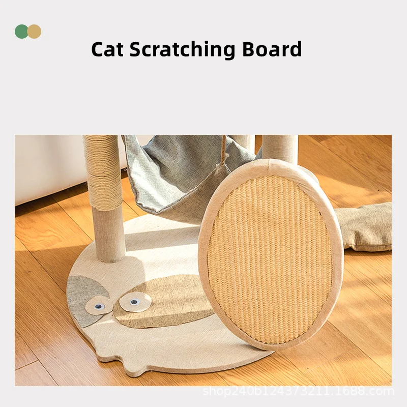 Title 9, Cat Tree House Wooden Cat Towers Condo Pet Furn...