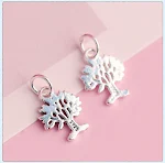 S925 Prata Joia DIY Acessório Material Pacote Pingente Árvore da Vida Crie suas próprias joias, fácil e criativo, perfeito para projetos de faça você mesmo. — foto 9