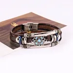 Pulseira punk de aço inoxidável — foto 1