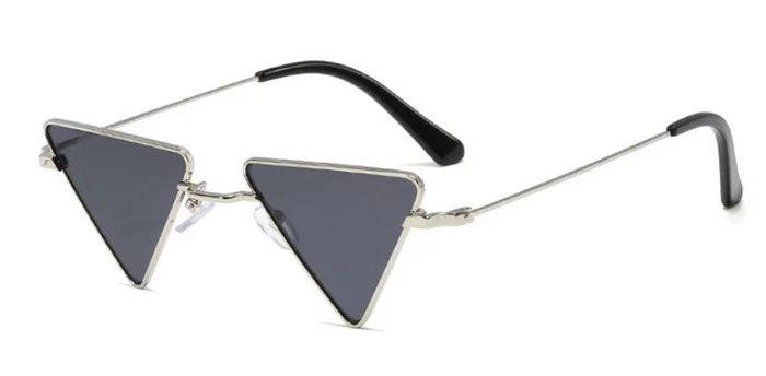 Title 4, Triangle frame sunglasses for clear vision and ...
