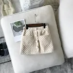 Meisjesmode All-match Plus Fluweel Gewatteerde Rok Warme Winterrok voor Meisjes Veelzijdige Rok voor Comfortabele Looks Modern Design Gemakkelijk te Combineren — foto 5