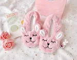 Rabbit with closed eyes
