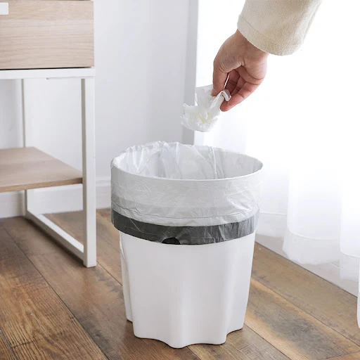 Title 8, Kitchen thickened roll garbage bags portable di...