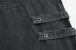 Men's Punk Old Wash Cargo Jeans, featuring a comfortable fit, durable fabric, multiple pockets, and a stylish vintage de — photo 15