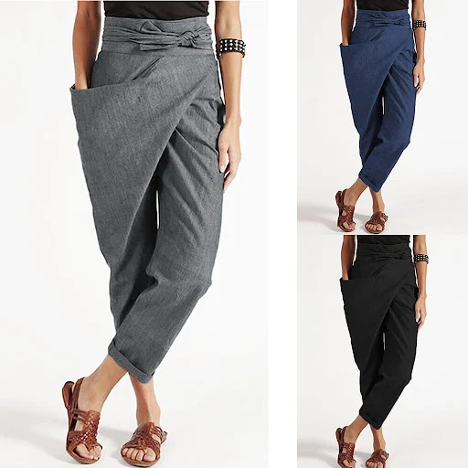 Title 7, European and American cropped trousers. Experie...