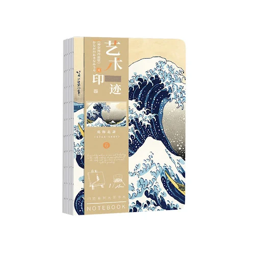 Title 6, Caderno artístico retrô Ukiyo-e Série Kanagawa ...