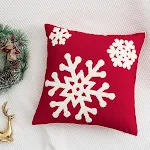 Capa de almofada vermelha para decoração de festival na sala e quarto, ideal para fundo e criar um ambiente festivo. — foto 11