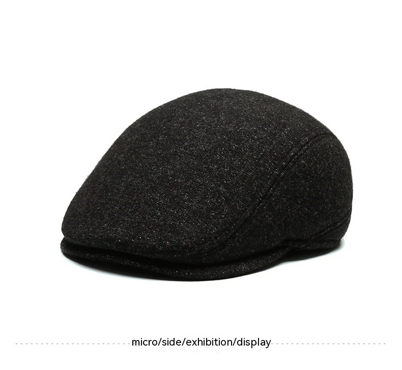 Title 4, Outdoor Cycling Warm Short Brim Beret for Middl...