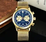 Relógio de Quartzo Masculino com Pulseira de Aço Estilo Executivo, Sofisticação e Precisão para Homens de Negócios, Elegância em Cada Detalhe — foto 12