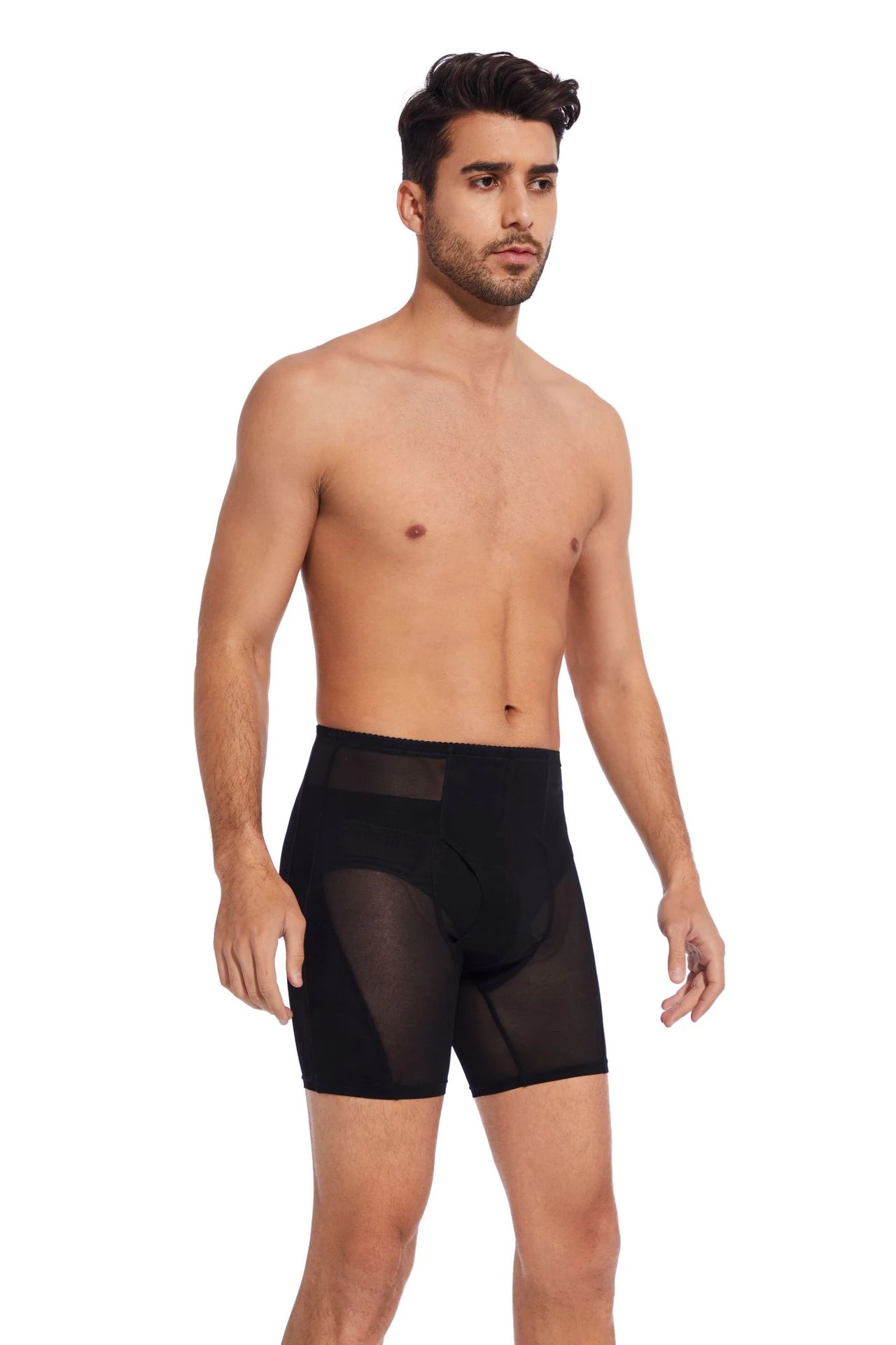 Cueca Masculina com Levanta Bumbum Falso e Almofada de Esponja Espessa Removível para um Efeito Aumentado — foto 7