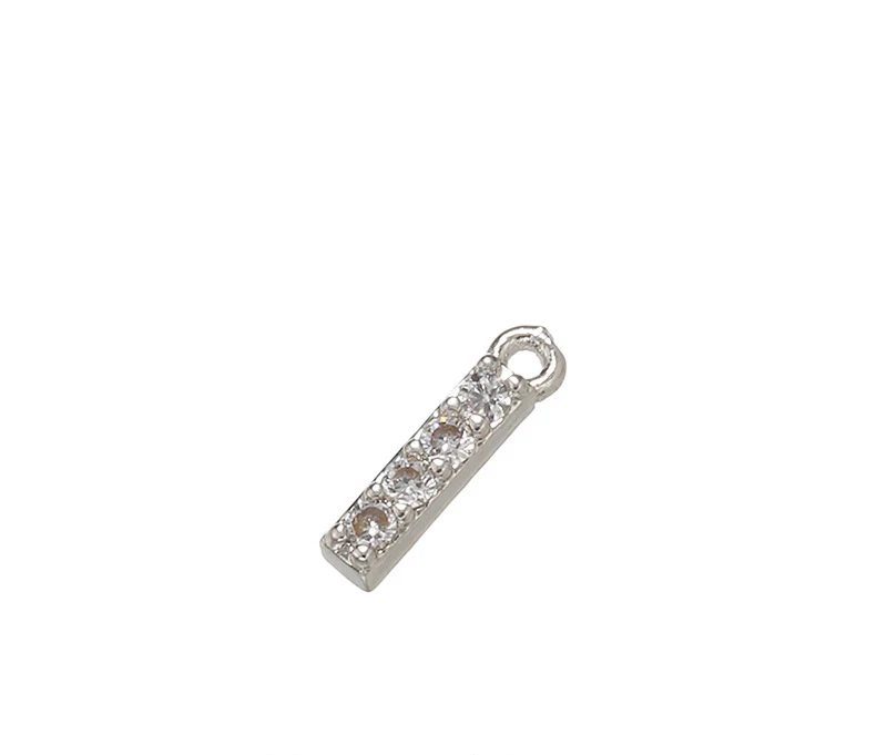 Pingente pequeno de letra de diamante DIY artesanal, crie um colar único e brilhante com este charmoso acessório. — foto 19