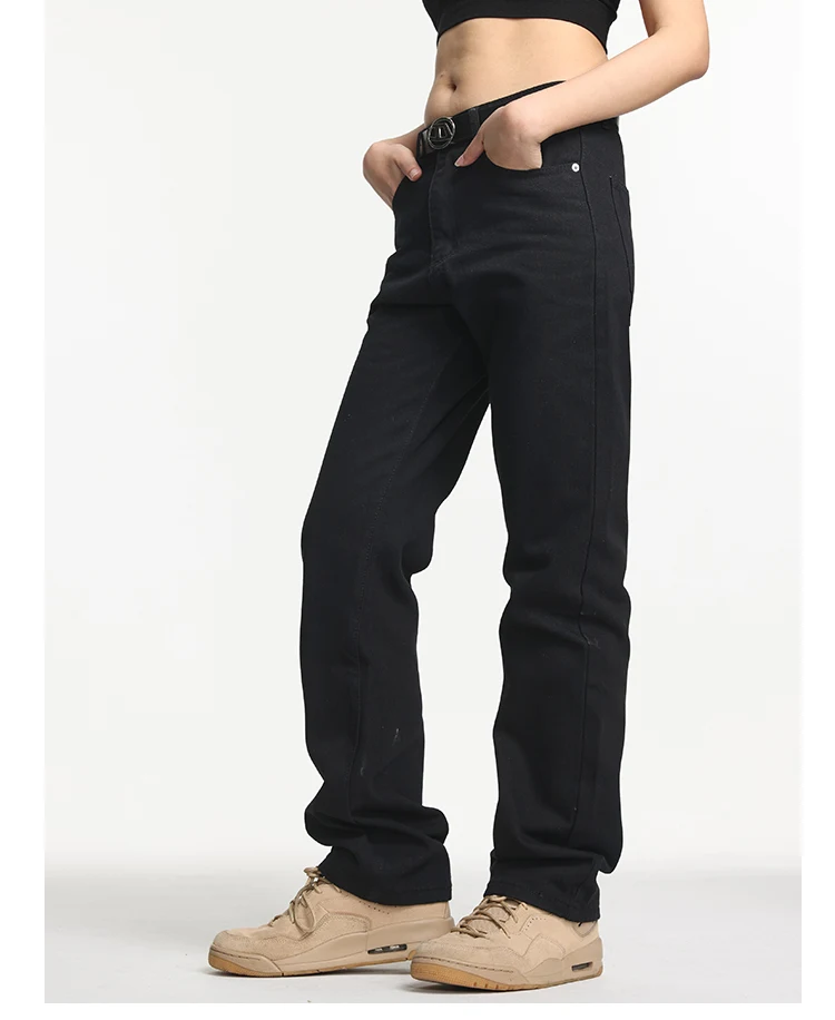 Title 11, Black all-matching straight jeans, your versati...