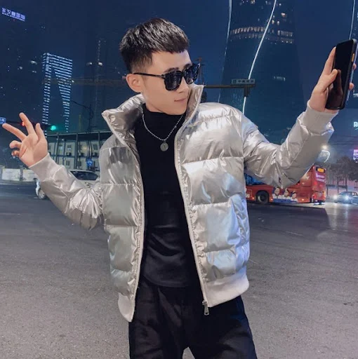 Title 4, Bright cotton jacket and mens cotton jacket. E...